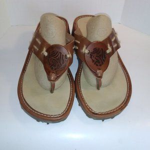 Sunflowers Women's brown Sandals sz 8.5